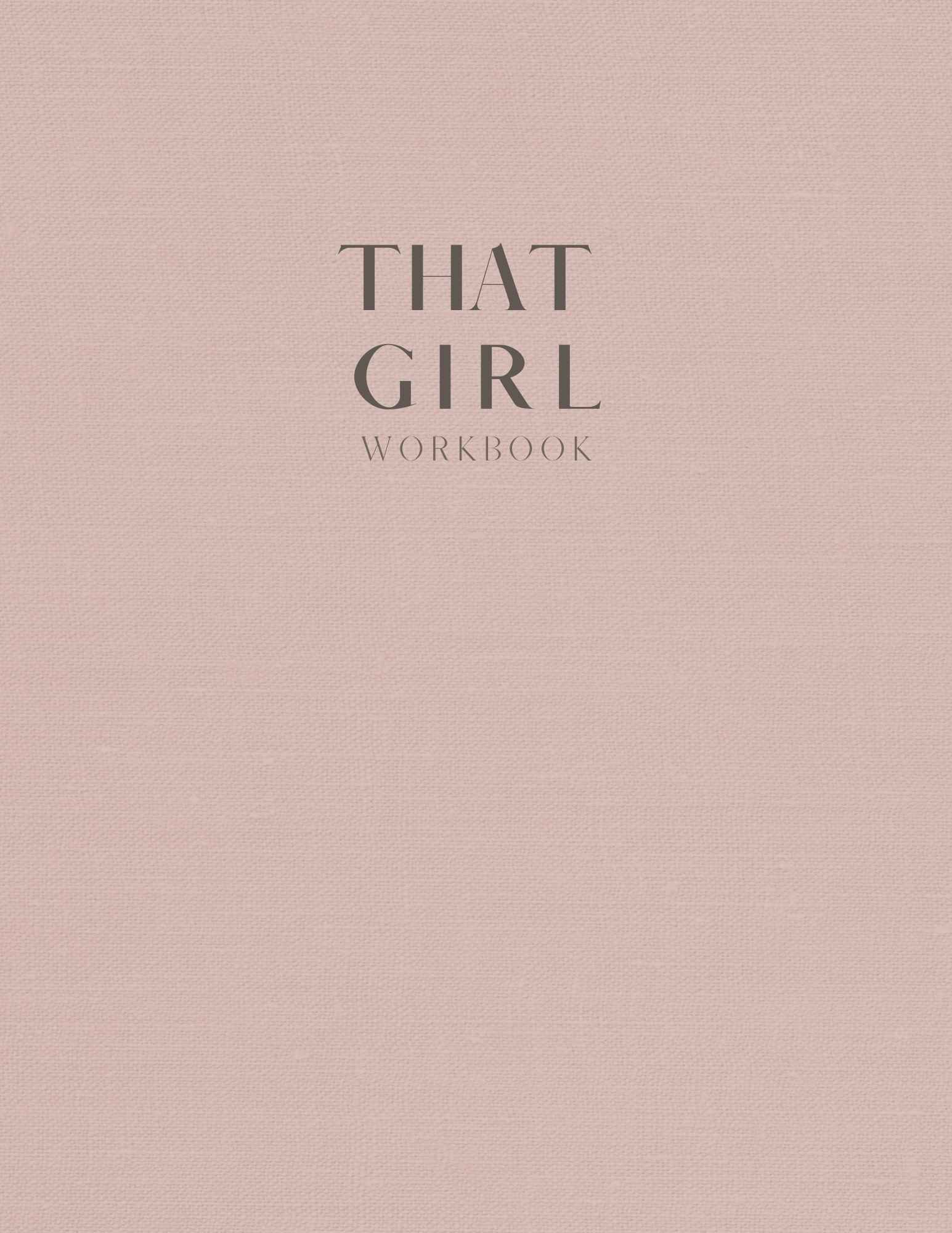 That Girl Workbook